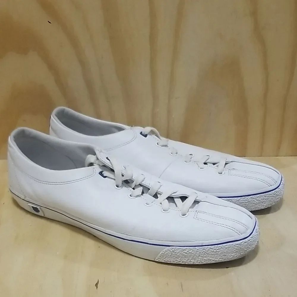 K-SWISS MEN'S "LOW" WHITE ATHLETIC FASHION SNEAKER SHOES Size 13